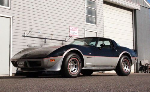 1978 corvette pace car - factory cb stereo leather loaded with options