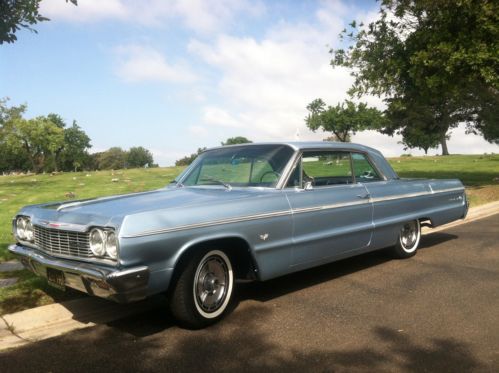 Original california 1964 impala ss hardtop coupe matching numbers with 327 v8