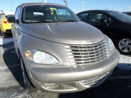 2005 pt cruiser gt, convertible, 2 door car, automatic transmission, low reserve