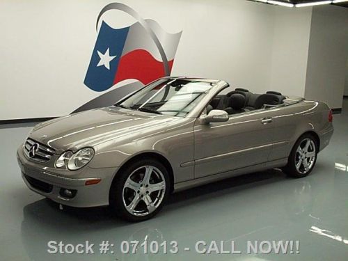 2006 mercedes-benz clk350 convertible htd leather 63k! texas direct auto