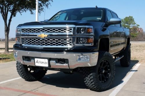 14 chevrolet silverado 1500 ltz leather lifted toyo tires fuel wheels