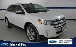 13 ford edge 4dr limited fwd leather myford touch ford certified pre owned