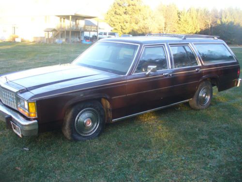 1984 ford ltd crown vic station wagon 83k original miles!  super nice original!!