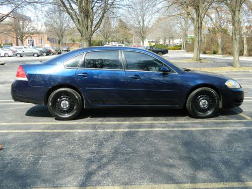 2008 chevy impala police package 9c1 (low miles 51k) government fleet
