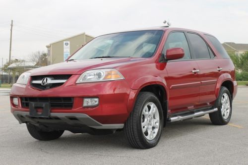 Envyautoauction.com 2006 acura mdx touring suv with technology pack roof 3rd row