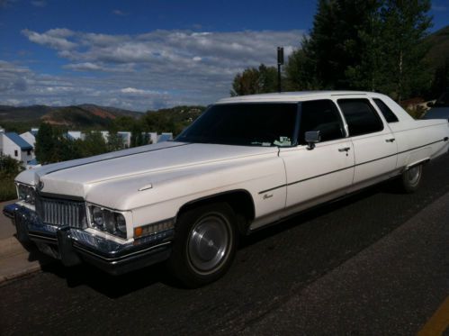 Used Tires Denver >> Sell used 1973 CADILLAC FLEETWOOD LIMO in Aspen, Colorado ... Used Tires Denver >> Sell used 1973 CADILLAC FLEETWOOD LIMO in Aspen, Colorado ...