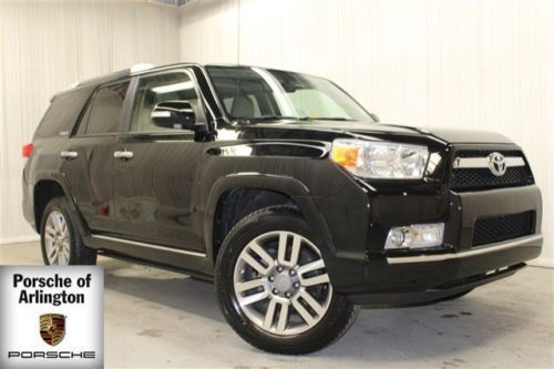 2012 toyota 4runner limited navi leather moon roof heated seats awd black clean