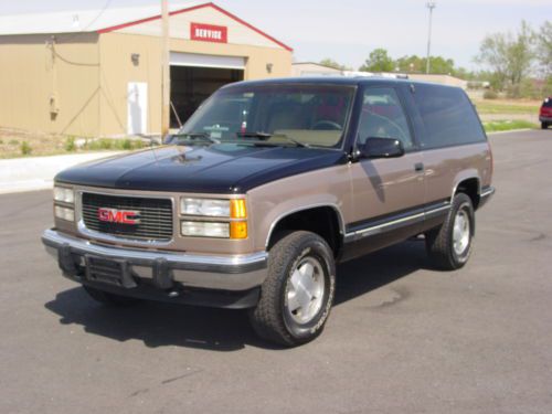 1994 gmc yukon sle 2-door 4x4!!! very hard to find and a one owner! very nice!!!