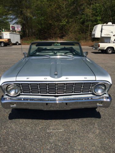 1964 ford falcon futura convertible 302 v-8 2 barrel 9 in ford rear end nice car