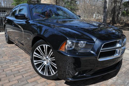 2012 charger r/t-.no reserve.leather/heated/20&#039;s/camera/moon/salvage/rebuilt
