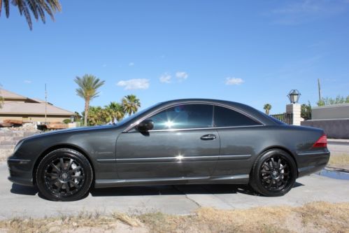 2004 mercedes-benz cl55 cl-class supercharged amg rare tectite grey - low miles