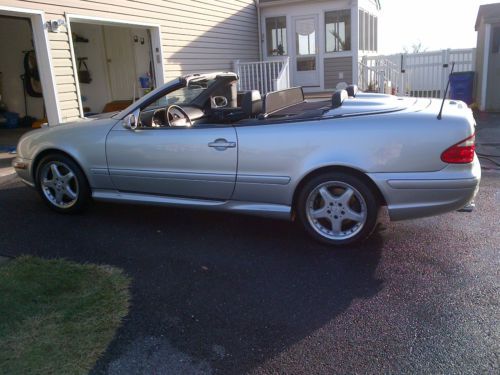 2002 mercedes benz clk55 amg convertible, mb very low milage