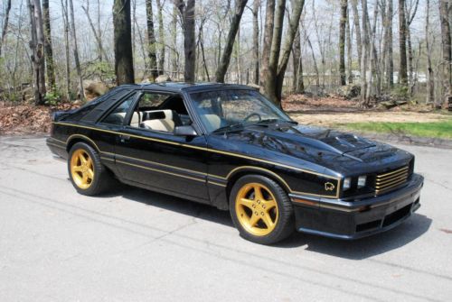 1982 capri rs black magic 5.0 t tops