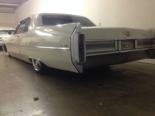 1965 cadillac coupe deville bagged! air ride!outstanding!!look!rebuilt mtr.trans