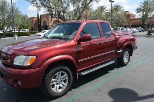 Sell used Beautiful 2003 Toyota Tundra Red Pearl-leather ...