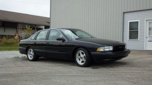 1995 chevy impala ss black 10,885 original miles brand new condition
