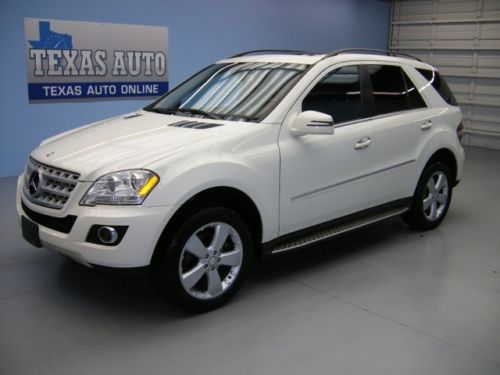 We finance!!  2011 mercedes-benz ml350 4matic roof nav heated leather texas auto