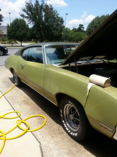 1972 buick skylark base coupe 2-door 5.7l waiting to be restored