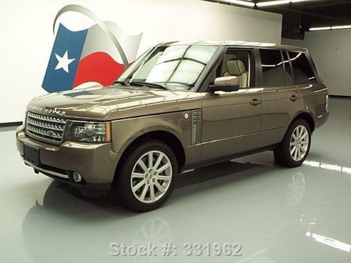 2011 land rover range rover 4x4 supercharged sunroof!! texas direct auto
