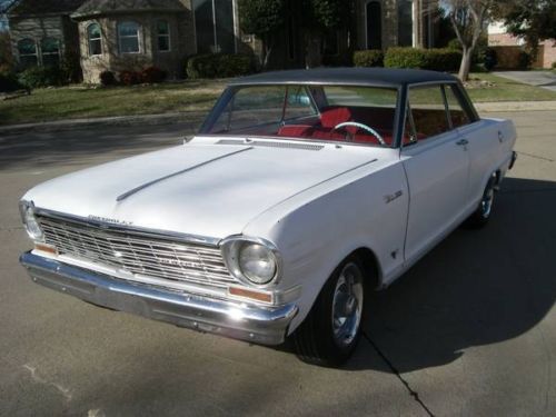 1964 chevy ii nova (real) ss, matching 283 v8 with borg warner super t10 4-speed