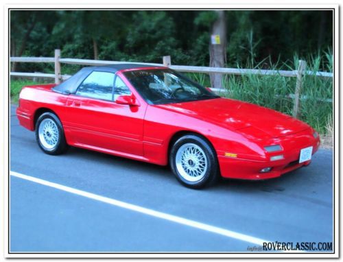 1989 mazda rx7 ... one owner ... 73k miles ...  manual gearbox ... rx 7 ... rx-7