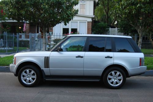 2004 land rover rover rover silver/charcoal, loaded, michelins, running boards