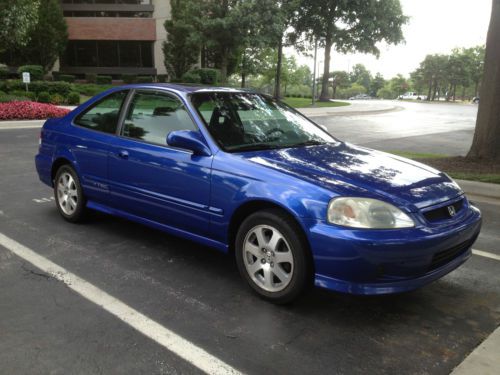 2000 honda civic si electron blue pearl