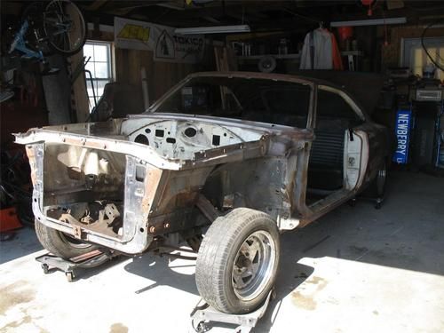 1970 dodge charger 500 rolling chassis body ready to restore