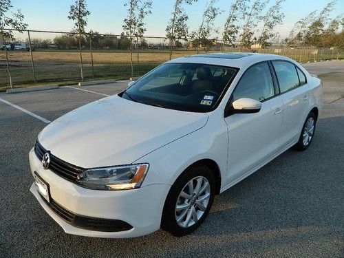 2012 volkswagen jetta 2.5 se convience pack - bluetooth - leather- free shipping