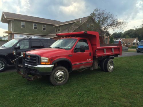 2000 f550 4x4 dump