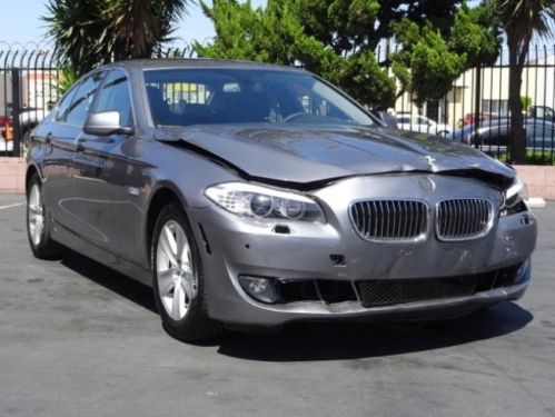 2013 bmw 5 series 528i damaged repairable salvage runs! only 6k miles! must see!