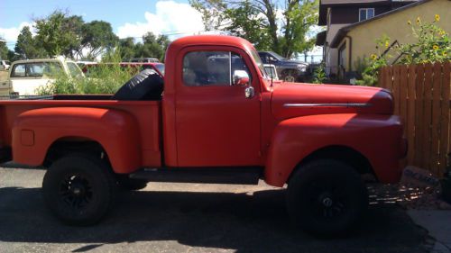 1952 ford f-1 4x4 truck  back  up for sale again another bogus bidder