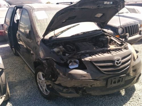 2004 mazda mpv minivan salvage accident repair, as is