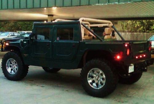H1 soft top green with tan interior great condition!!!