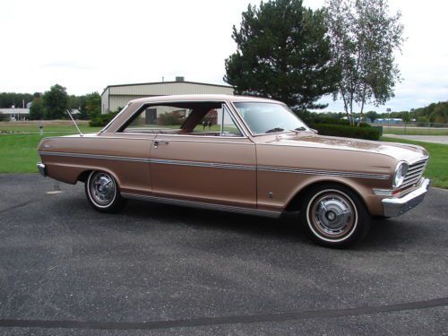 1963 chevrolet chevy nova ii 2 door hardtop coupe restored