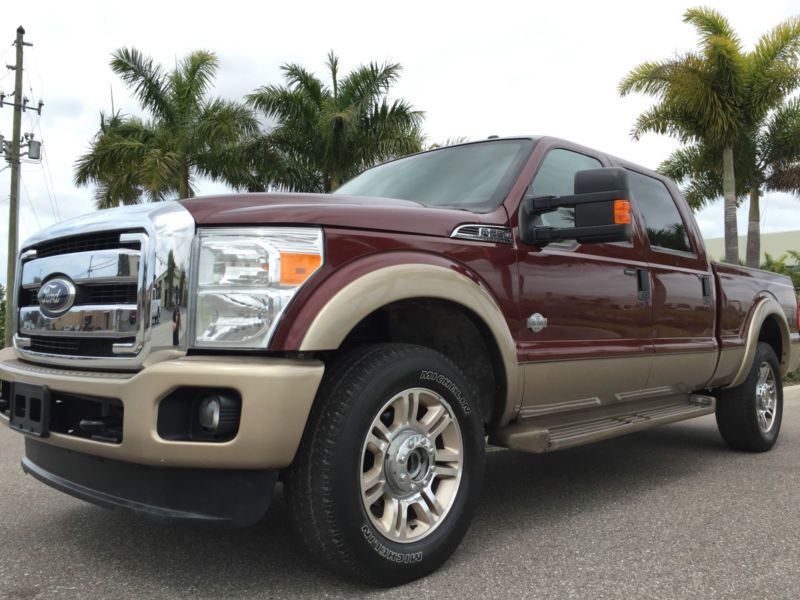 2012 ford f-250 4x4 king ranch crew cab