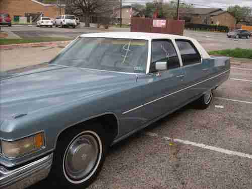 Used Trucks Dallas >> Purchase used 1976 Cadillac Fleetwood Brougham Sedan 4 ... Used Trucks Dallas >> Purchase used 1976 Cadillac Fleetwood Brougham Sedan 4 ...