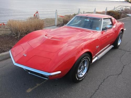 1970 corvette 350/350 h.p. 4 speed numbers matching