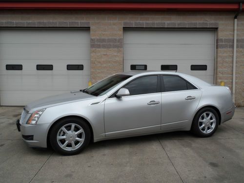2008 cadillac cts4 all wheel drive direct injected 3.6l pan roof bose vented sts
