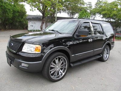 2003 ford expedition suv eddie bauer edition leather tv rims l@@k! no reserve!