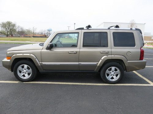 2006 jeep commander limited 2wd 4.7l v8 leather, towing, rear air, heated seats