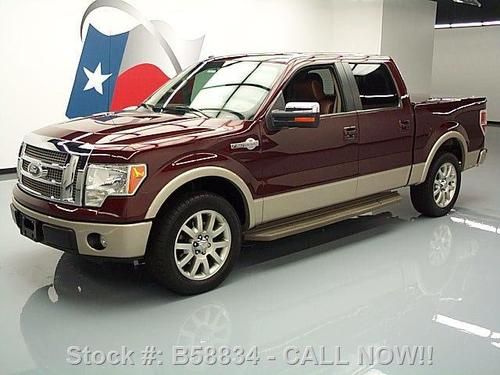 2010 ford f-150 king ranch climate seats rear cam 52k texas direct auto