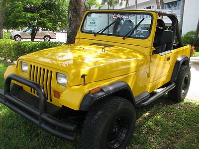 1991 jeep wrangler custom, lift, rare!! sale priced to go!