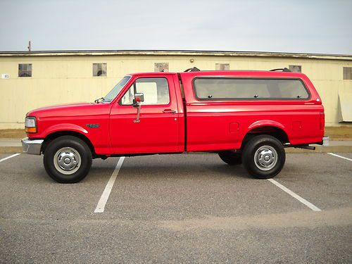 30,617 original miles - mint condition - garage kept - ford f250 regular cab