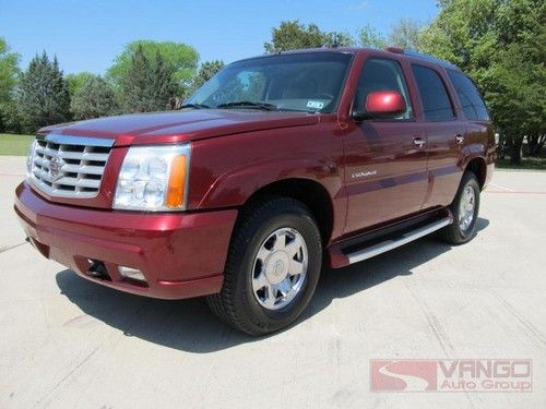 03 escalade awd tx-one-owner michelin tires low miles xm radio super clean