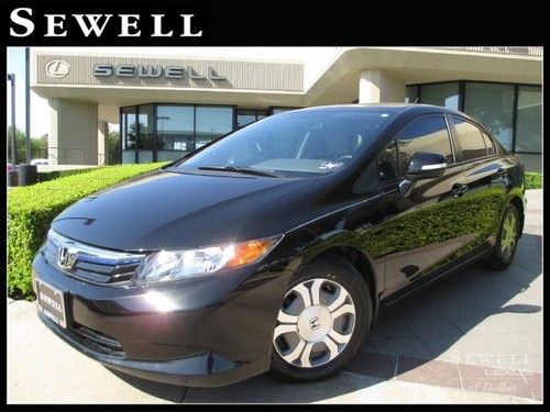 2012 civic hybrid navigation bluetooth 44mpg city! 1-owner very clean!
