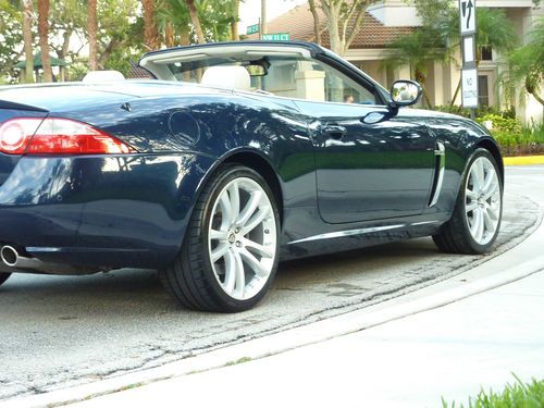 2007 jaguar xk convertible - certified pre-owned w/ factory warranty 27k mile nr