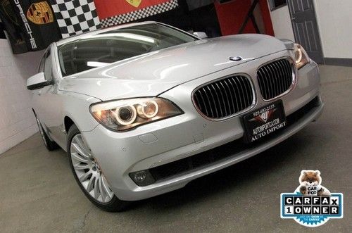 2010 bmw 750li luxury seating pkg ... 28k ... 1 owner