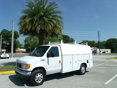 Ford e350 knapheide kuv body plumbing electrical work truck***one owner** fleet