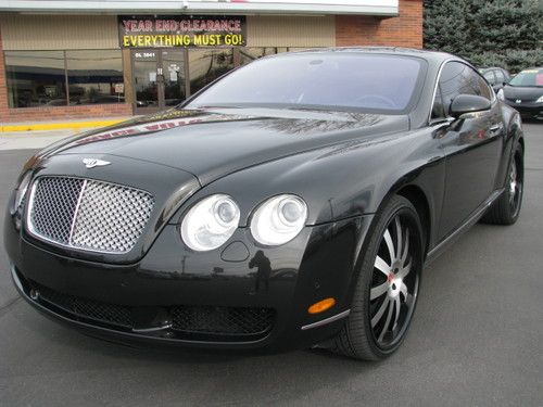 2005 bentley continental gt coupe 6.0 twin turbo w/only 46 k miles! clean title!